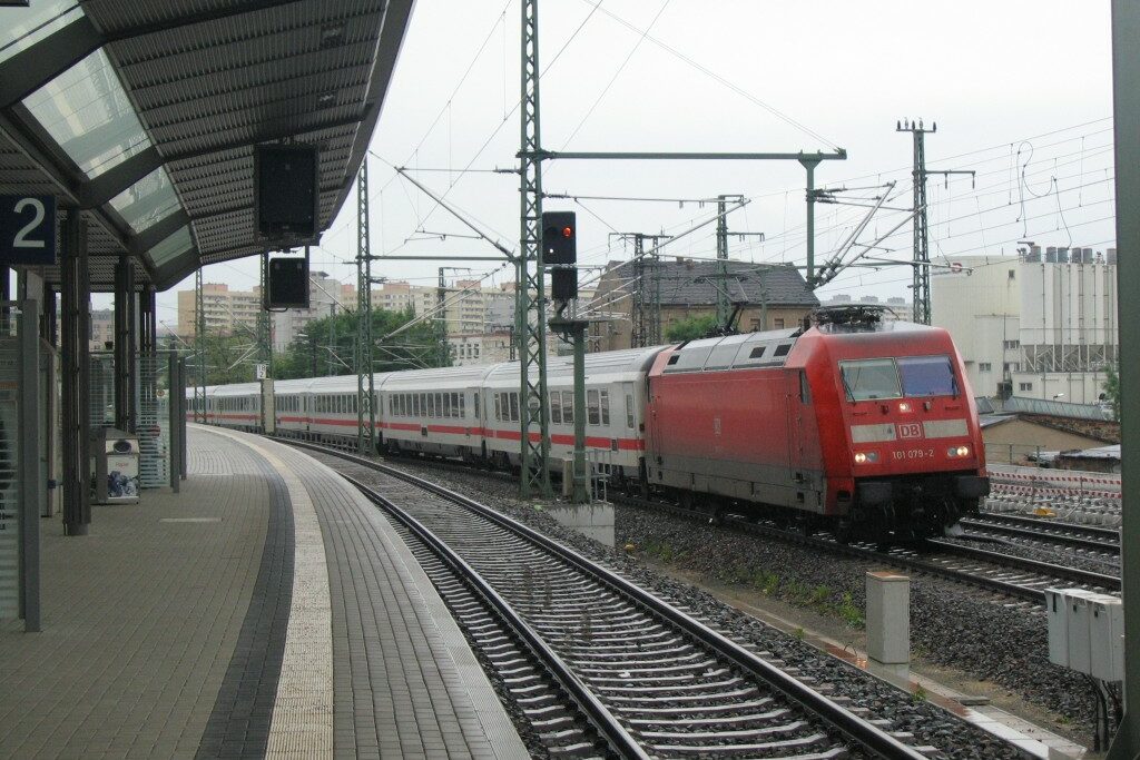Intercity in Dresden