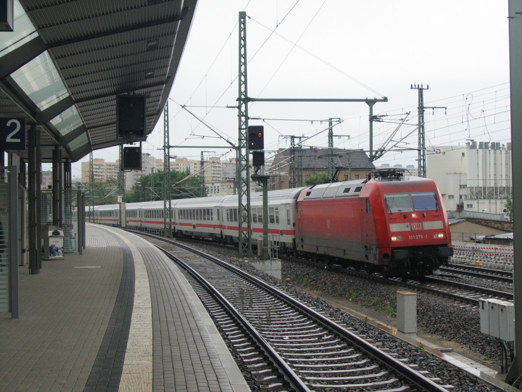 Intercity in Dresden