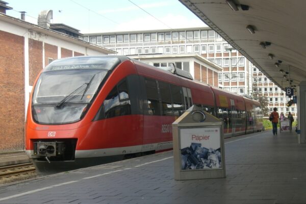 Regionalbahn in Münster
