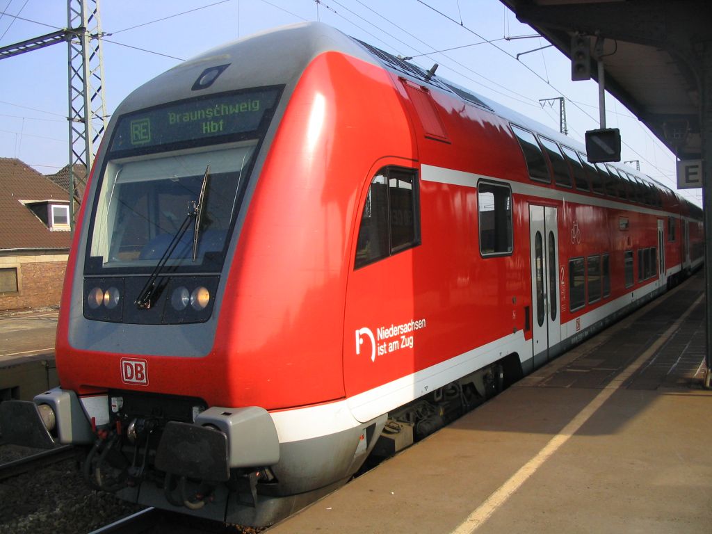 Regionalexpress der DB Regio Nord in Rheine