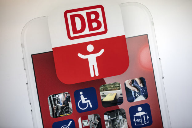 App DB Barrierefrei. Foto: Deutsche Bahn AG / Pablo Castagnola