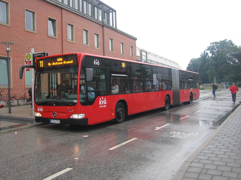 Bus der Kieler Verkehrsgesellschaft. Foto: Marco Krings