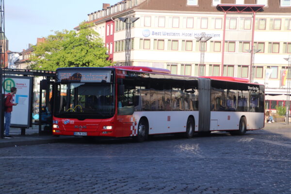 Regionalbus in Osnabrück. Foto: Marco Krings
