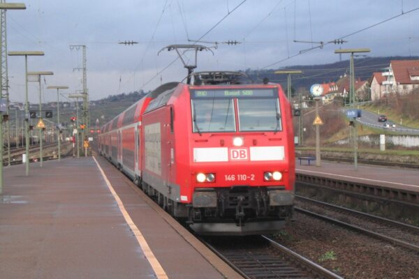 Regionalexpress nach Basel in Weil am Rhein