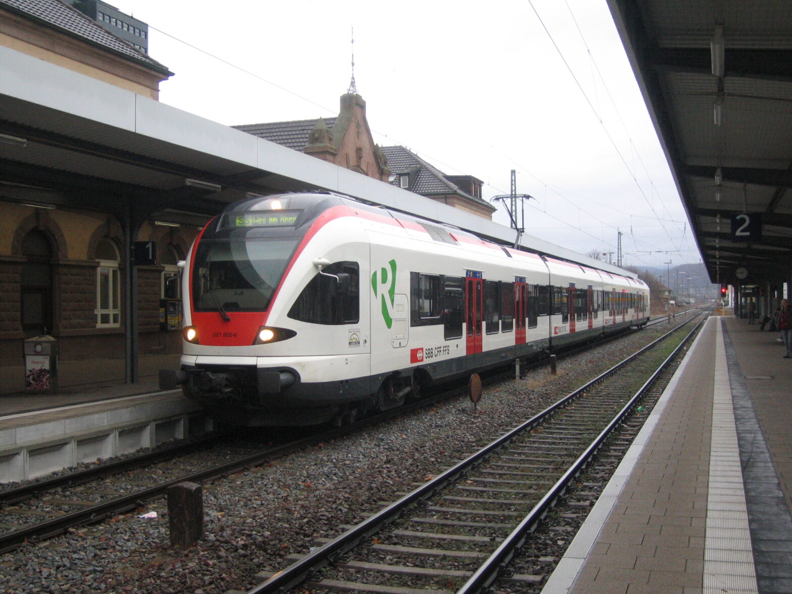 S-Bahn der SBB in Lörrach