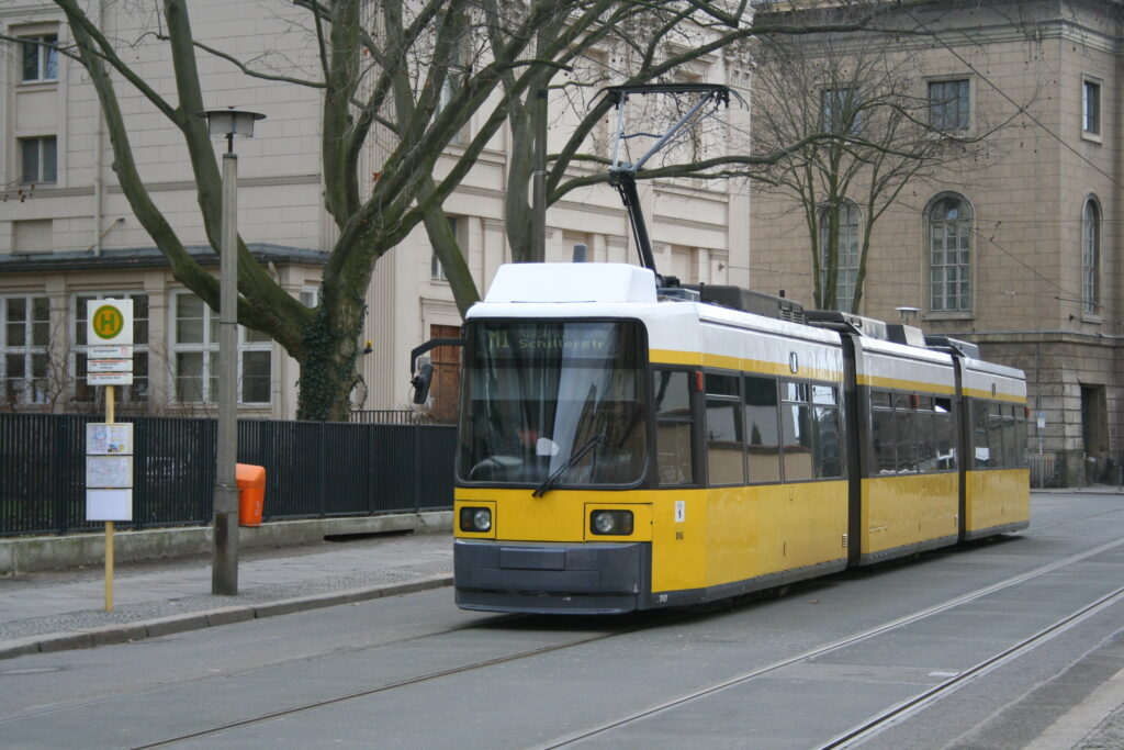 Straßenbahn der BVG in Berlin