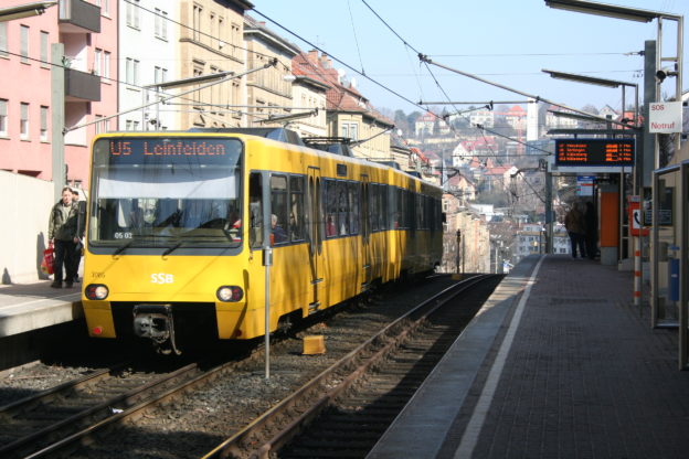 Stadtbahn der SSB in Stuttgart. Foto: Marco Krings