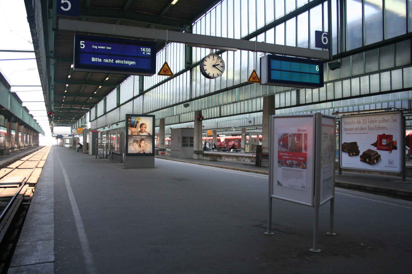 Bahnsteig im Hauptbahnhof Stuttgart. Foto: Marco Krings