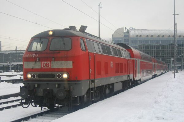 Regionalexpress der Südostbayernbahn in München