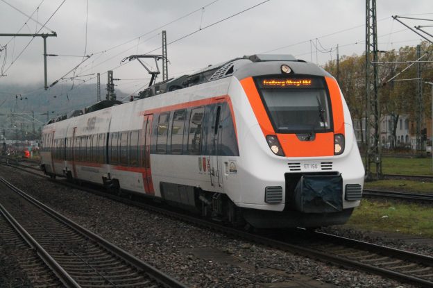 Regionalzug der SWEG in Freiburg. Foto: Marco Krings