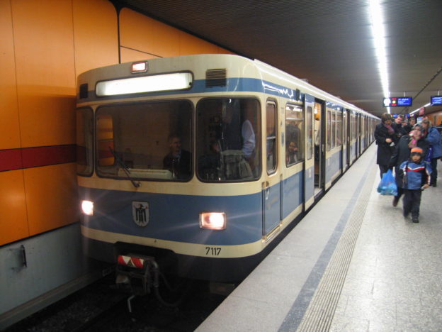 U-Bahn der MVG in München. Foto: Marco Krings